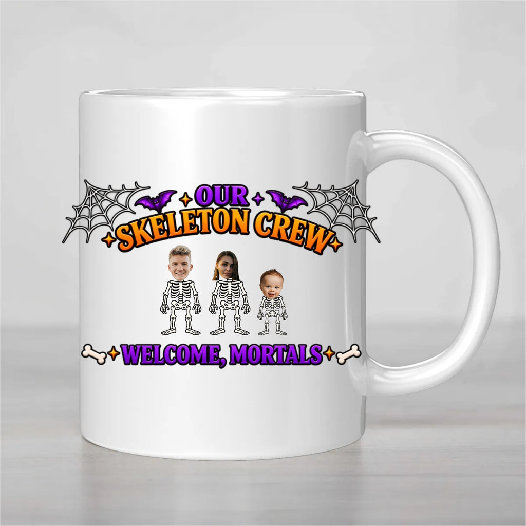 Personalized Halloween Mug Our Skeleton Crew