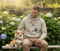 Personalized Pullover Hoodie Dog Dad