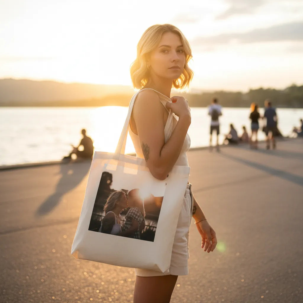 Personalized Tote Bag With Photo