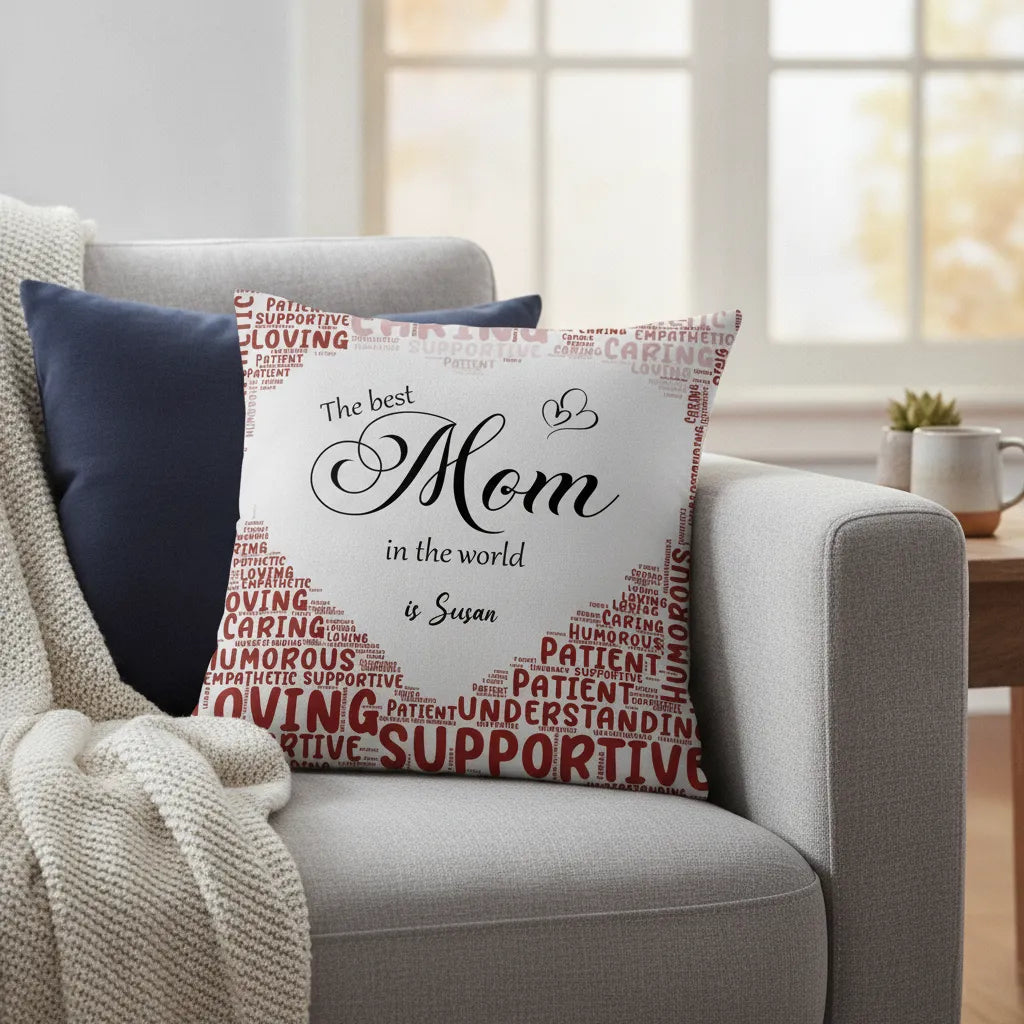 Personalized Pillowcase The Best Mom In The World