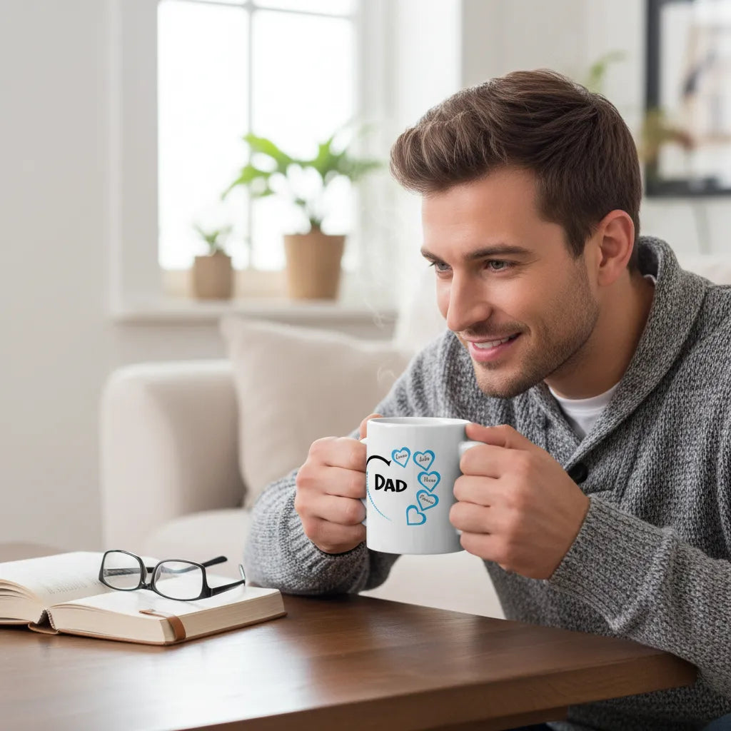 Personalized Mug Dad and Now Grandpa