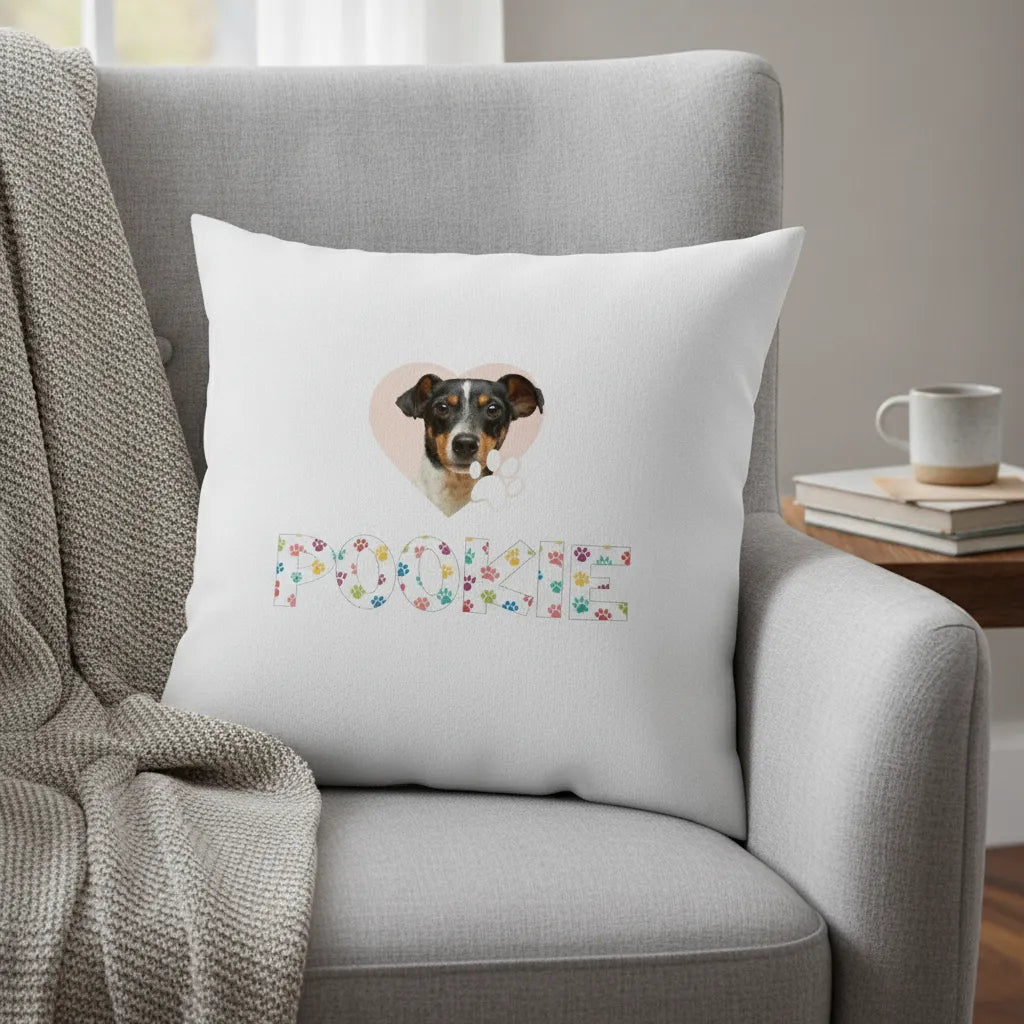 Personalized Pillowcase Pet Photo and Name