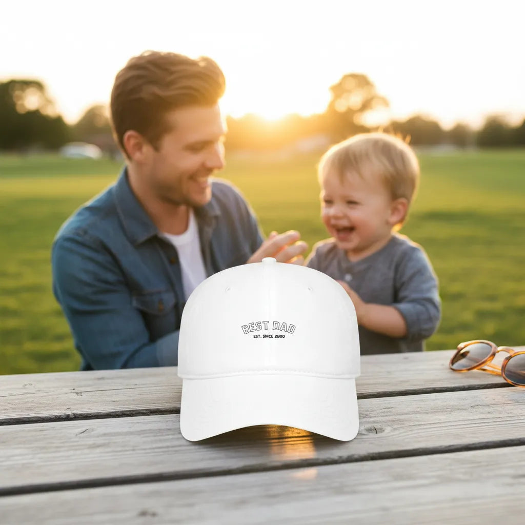 Personalized Baseball Cap Best Dad Since
