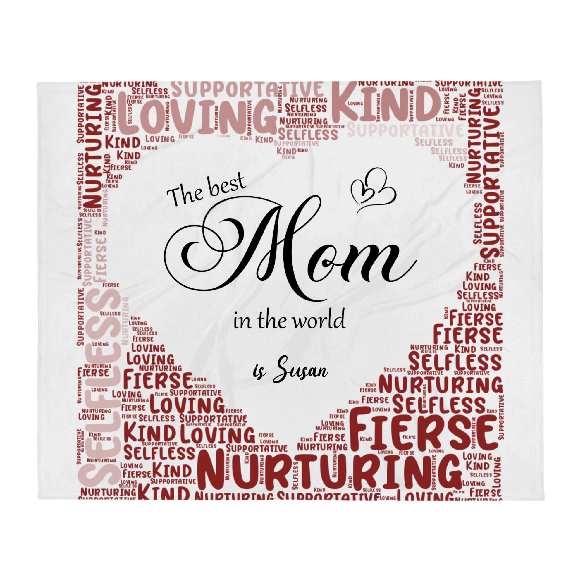 Personalized Blanket The Best Mom