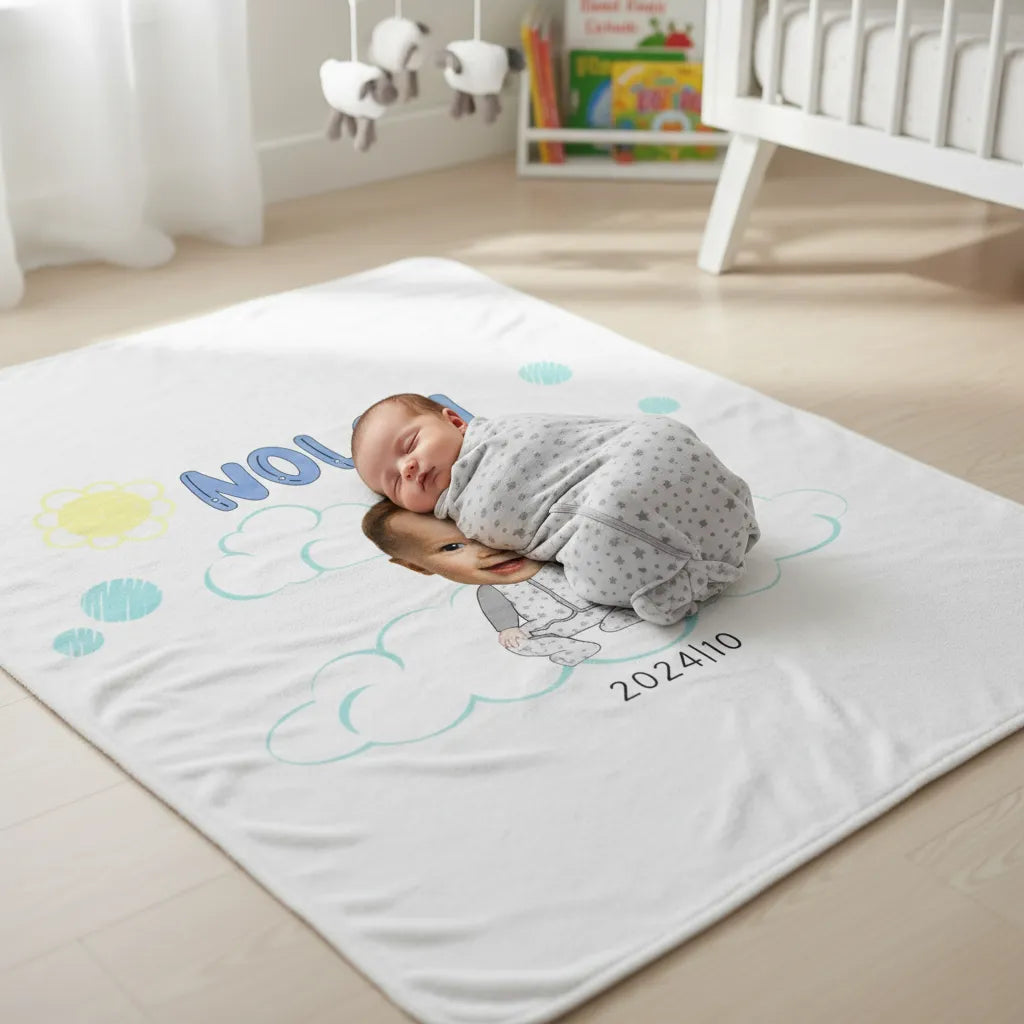 Personalized Kids Blanket With Custom Photo