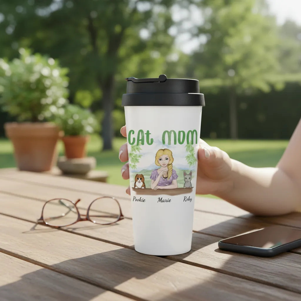 Personalized Mug Cat Mom