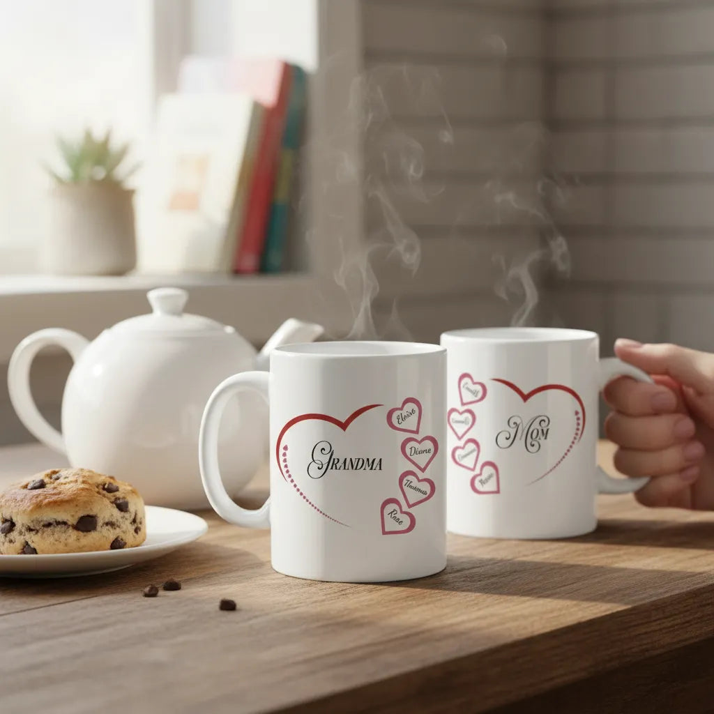 Personalized Mug First Mom and Then Grandma