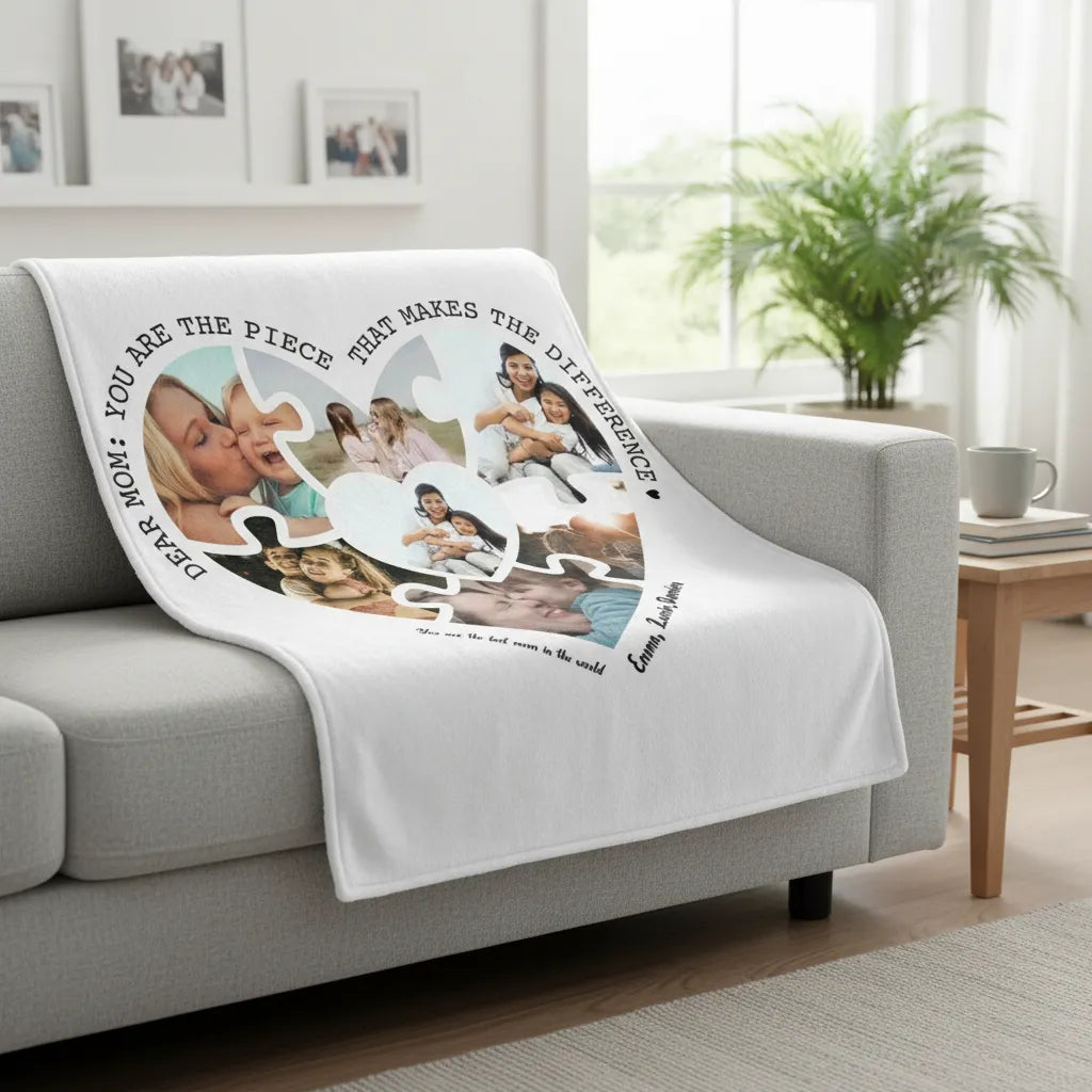 Personalized Toddler Blanket Dear Mom You Are The Best