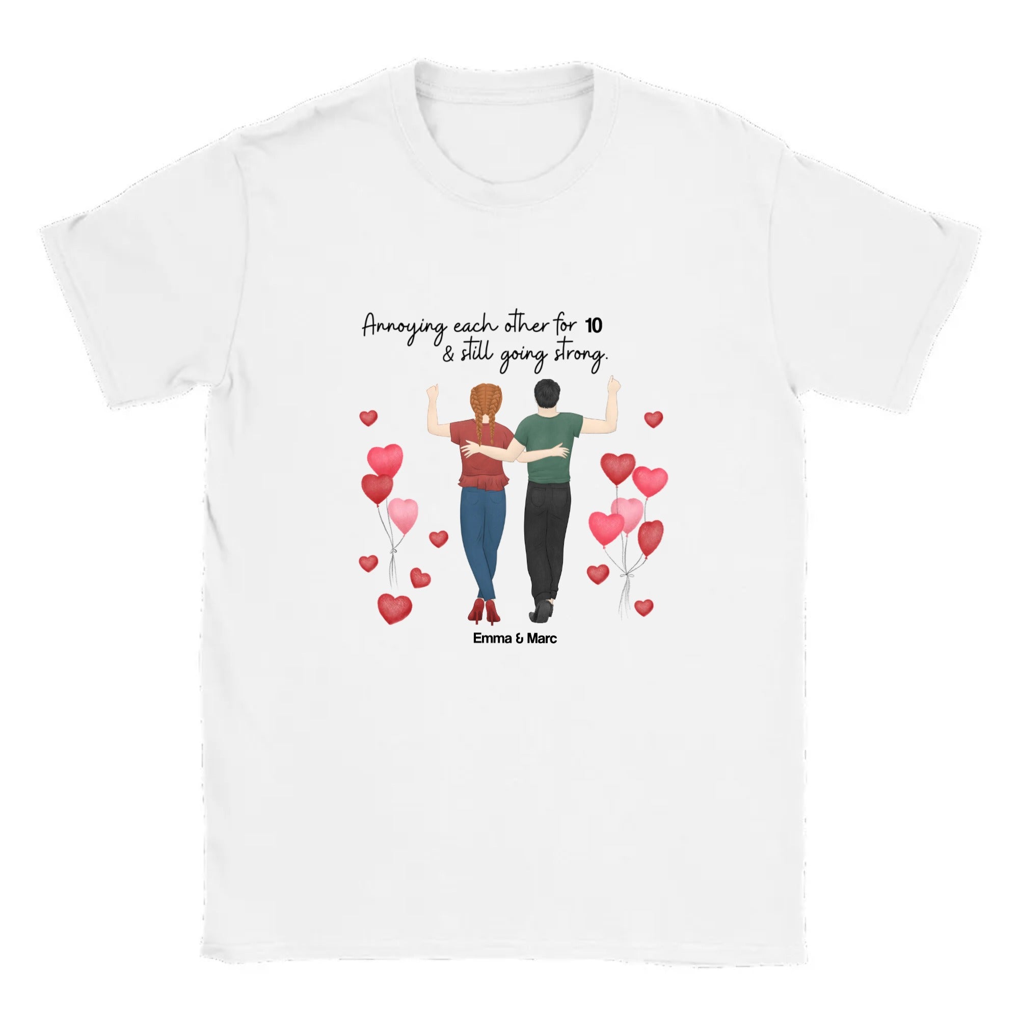 Personalized Tee Shirt Annoying each other for