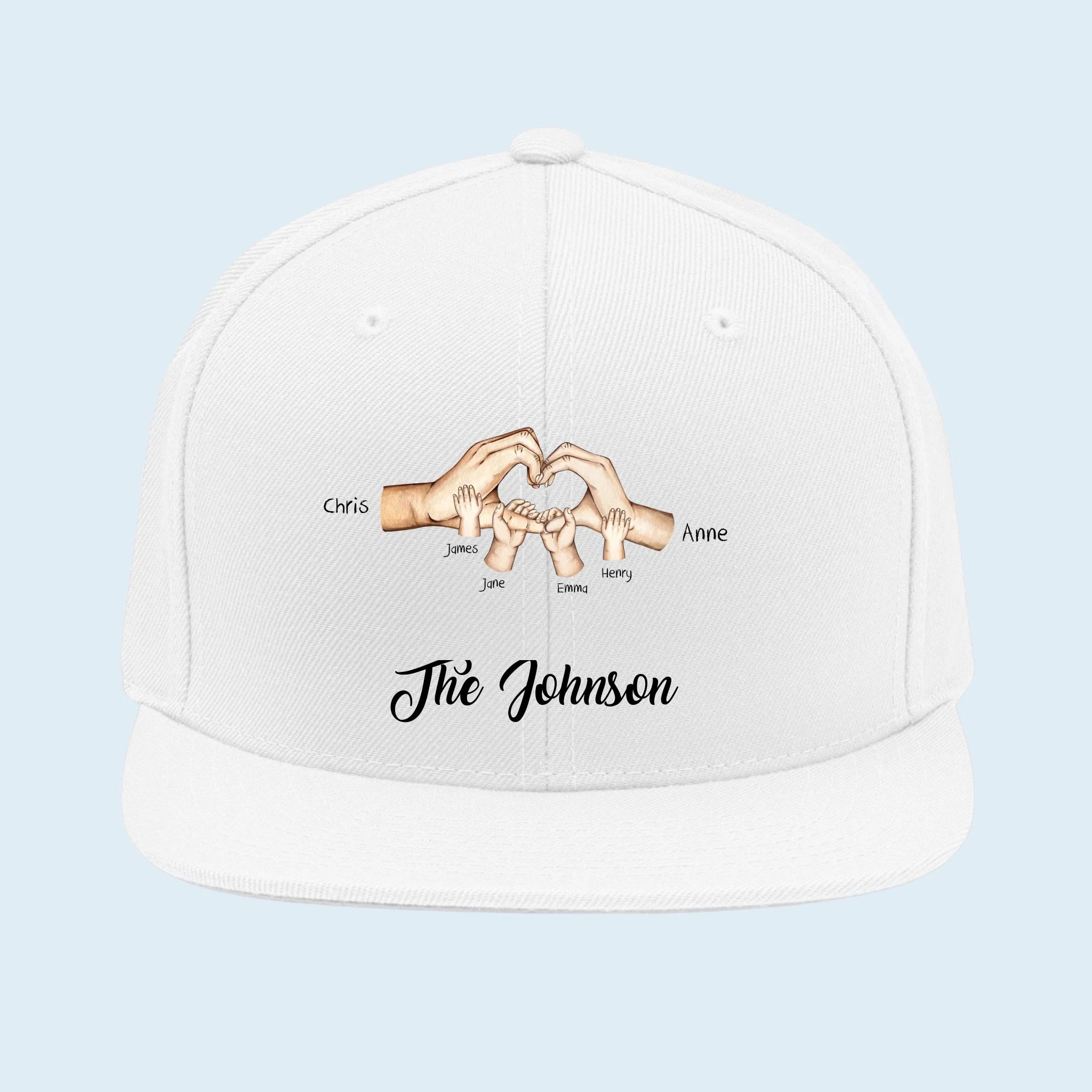 White Snapback hat