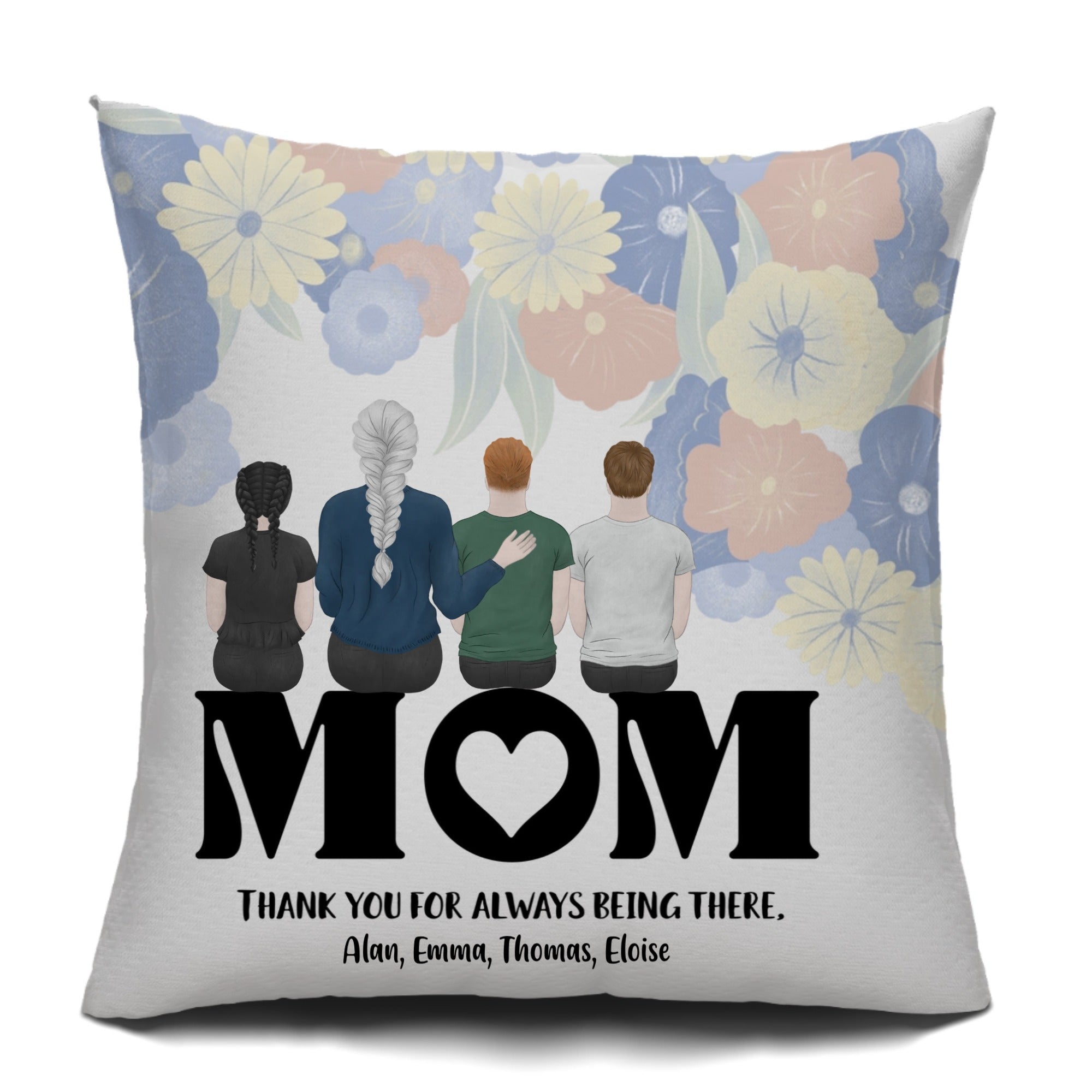 Personalized Pillowcase Mom Thank You For Everything