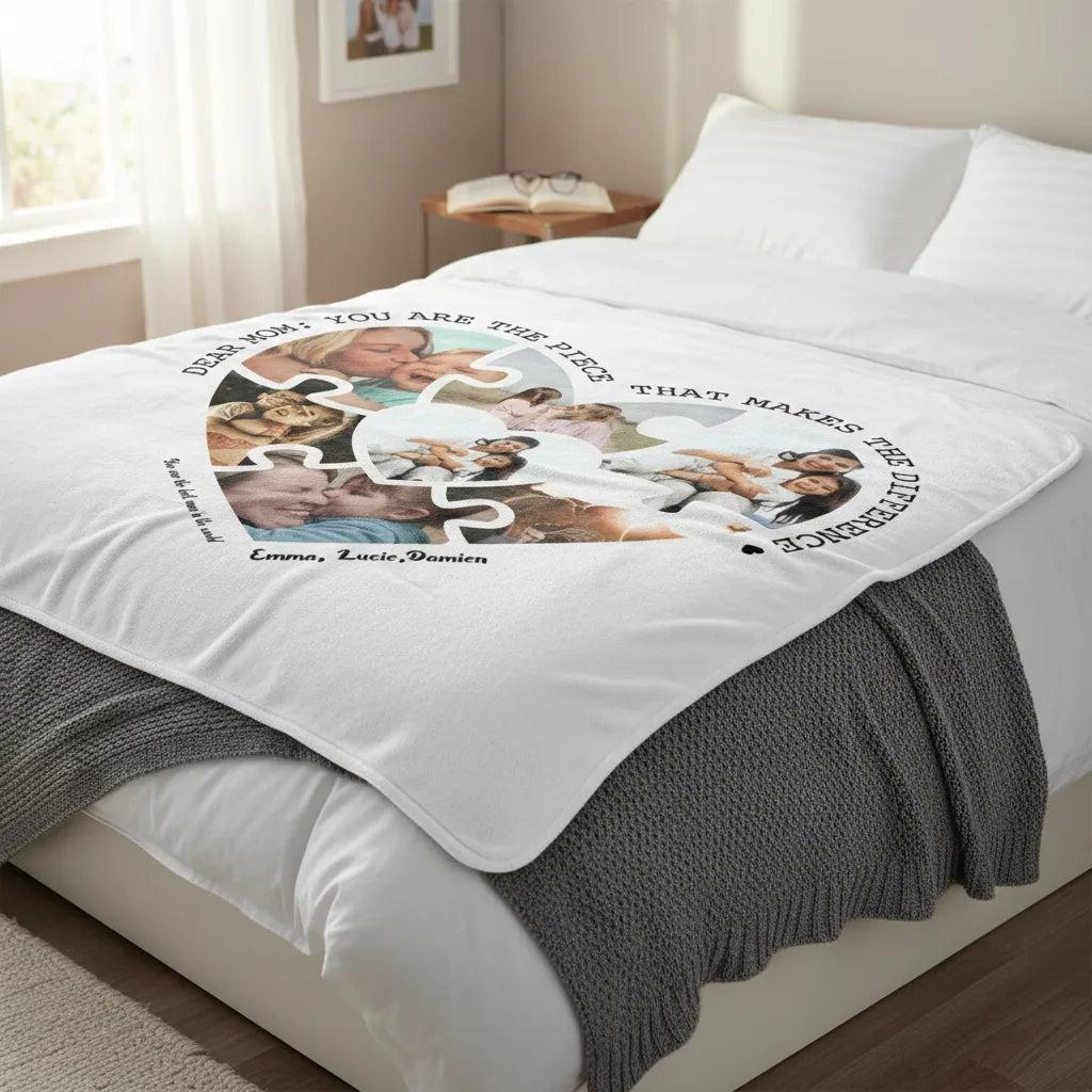 Personalized Toddler Blanket Dear Mom You Are The Best