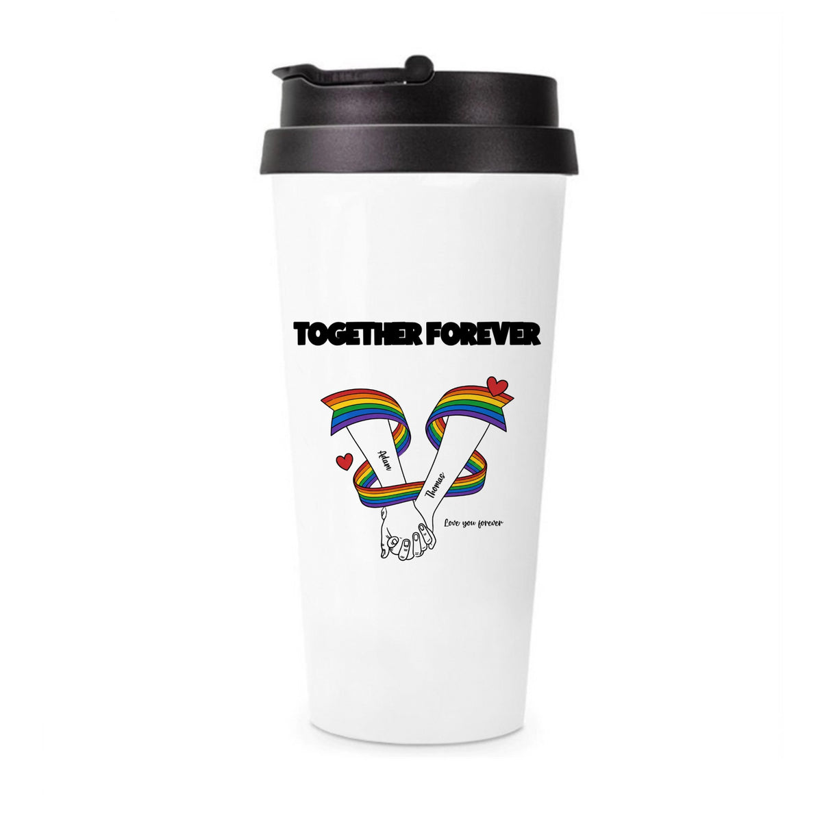 Personalized Tumbler Gay Pride