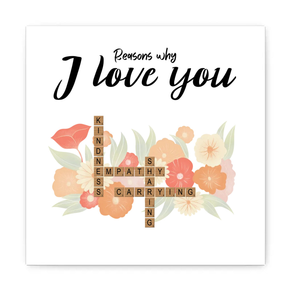 Personalized Poster Reasons Why I Love You