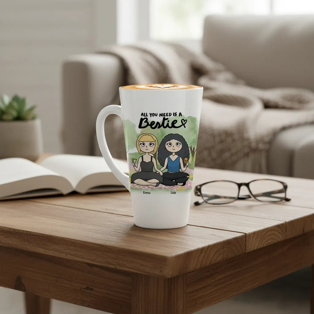 Personalized Mug All You Need Is A Bestie
