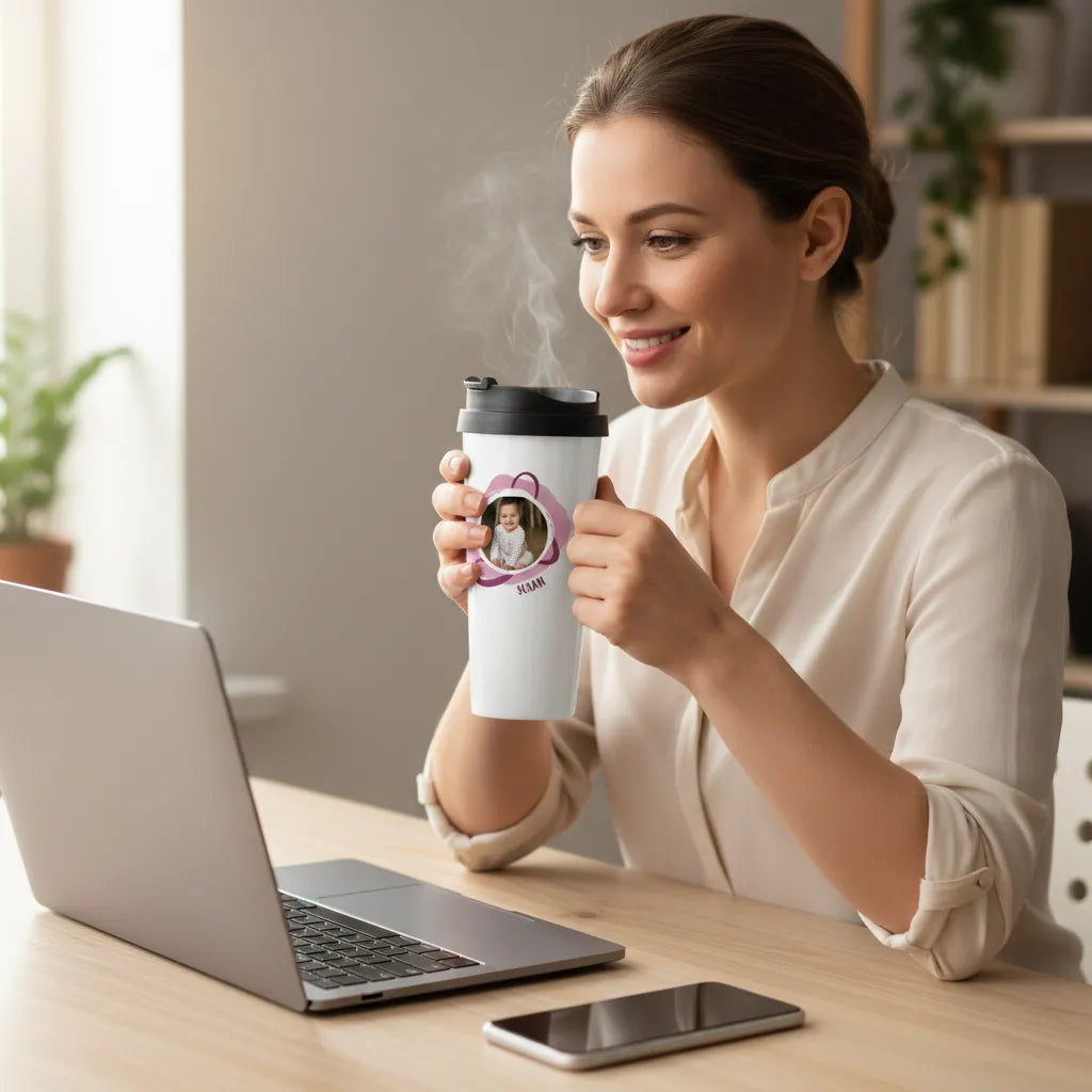 Personalized Mug With Baby Photo and Name