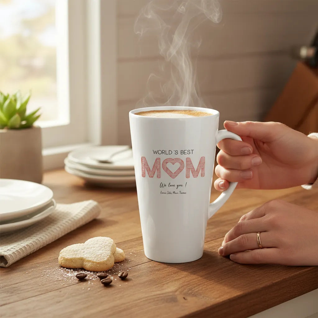 Personalized Ceramic Mug World's Best Mom