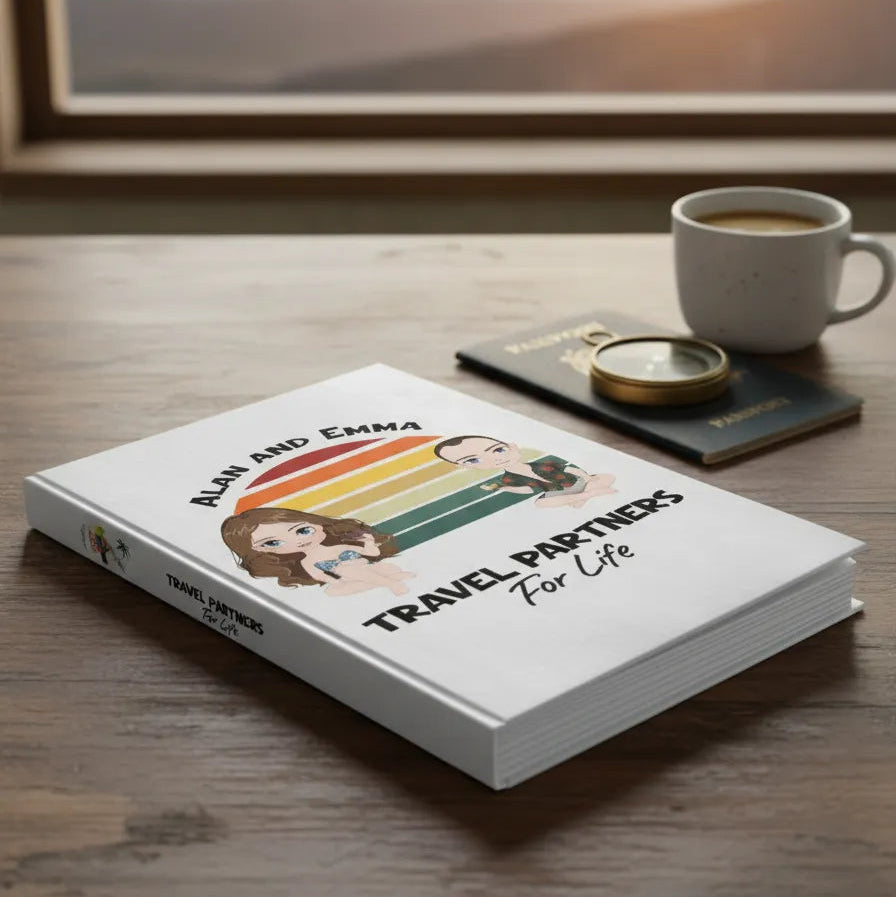 Personalized Softcover Photo Book Travel Partners For Life