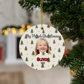 Christmas Ornament With Custom Photo and Name