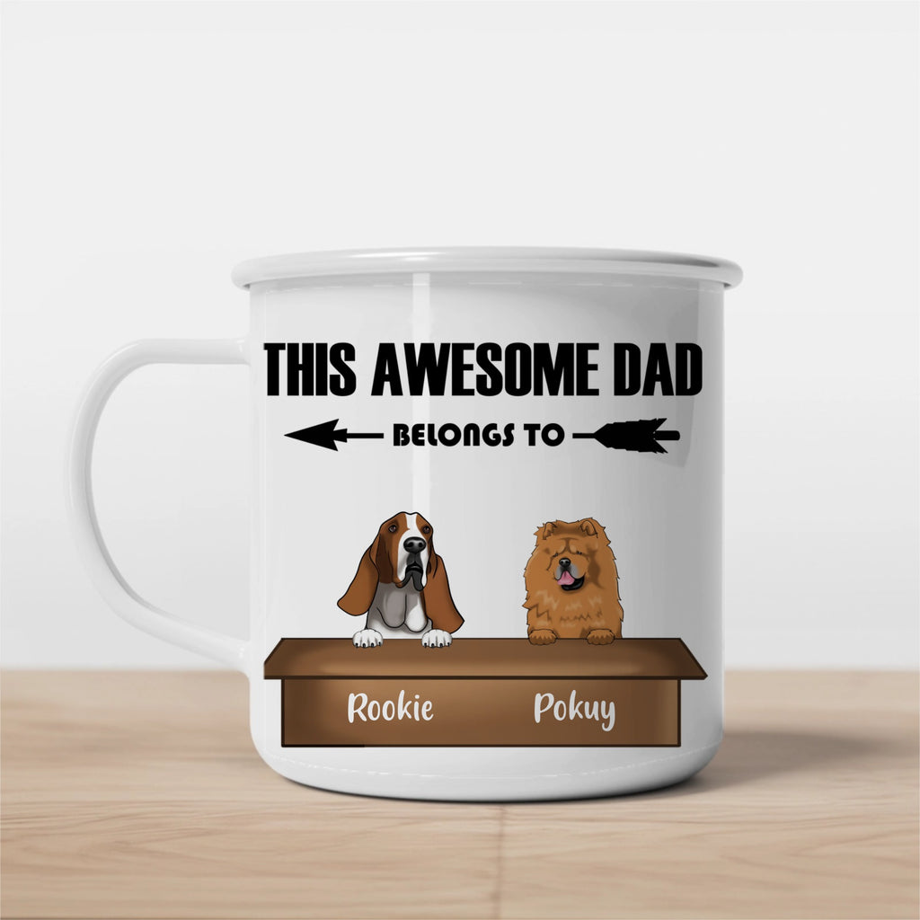 Customized Camping Mug This Awesome Pet Dad