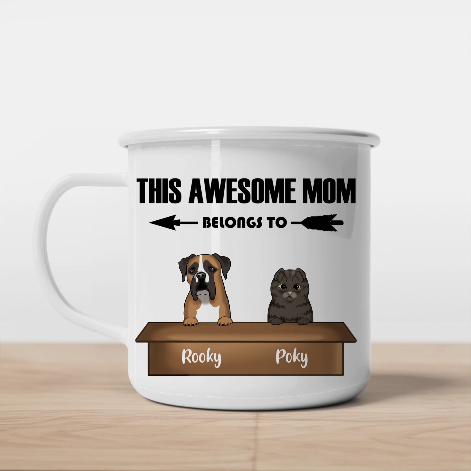 Customized Camping Mug This Awesome Pet Mom Belongs To