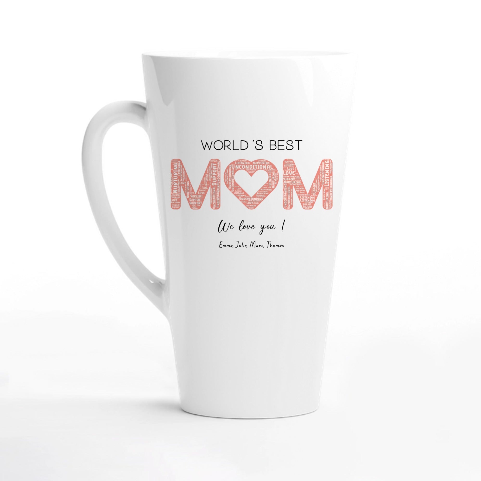 Customized Ceramic Mug World's Best Mom