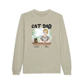 Customized Longsleeve T-shirt Cat Dad
