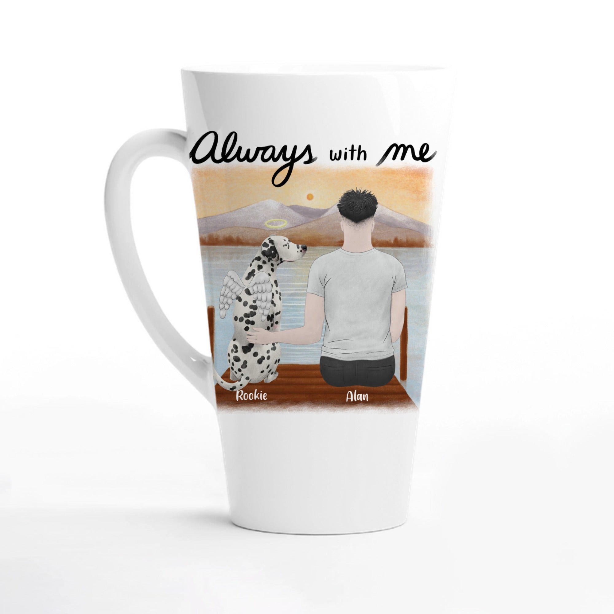 Customized Mug Always With Me Dog