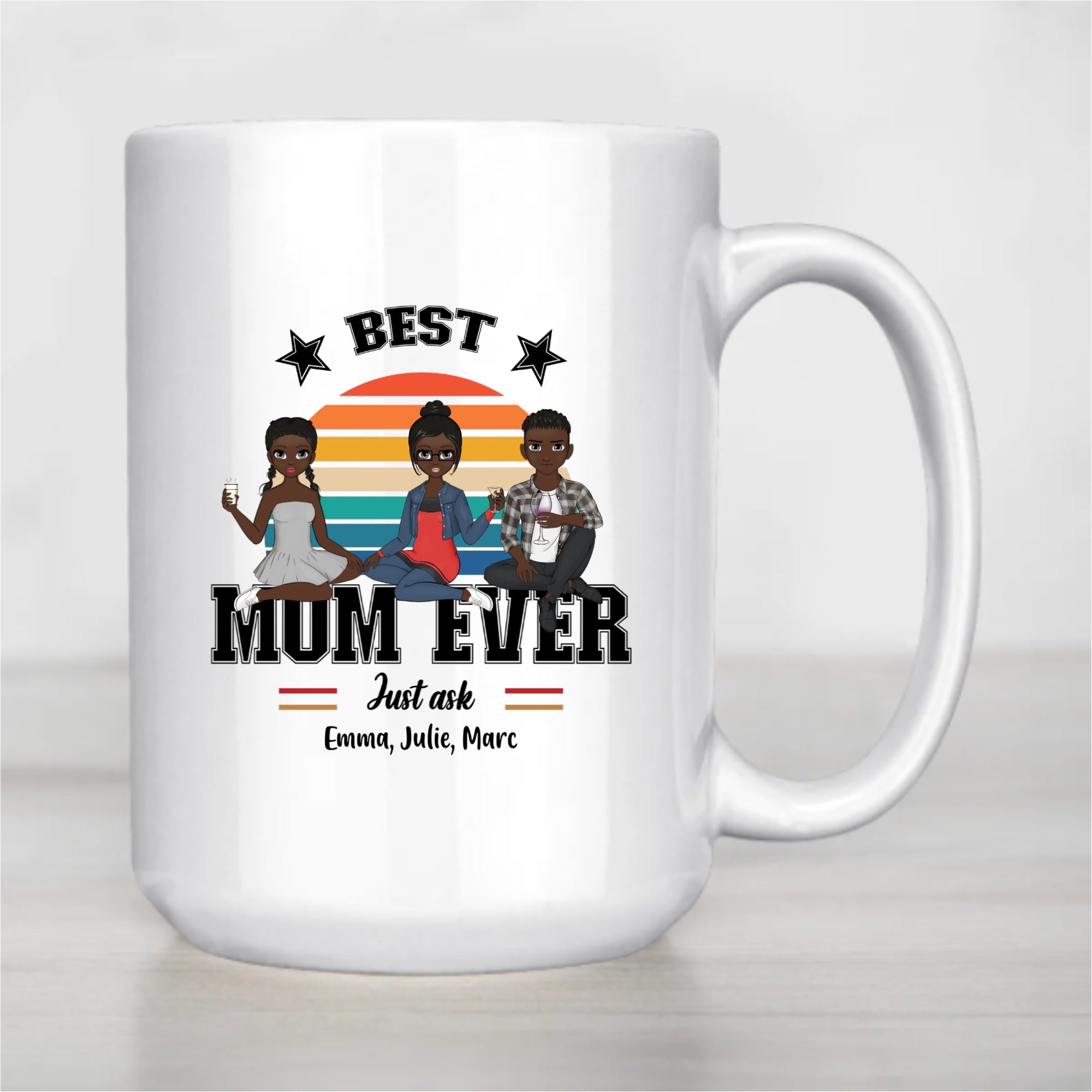 Customized Mug Best Mom Ever
