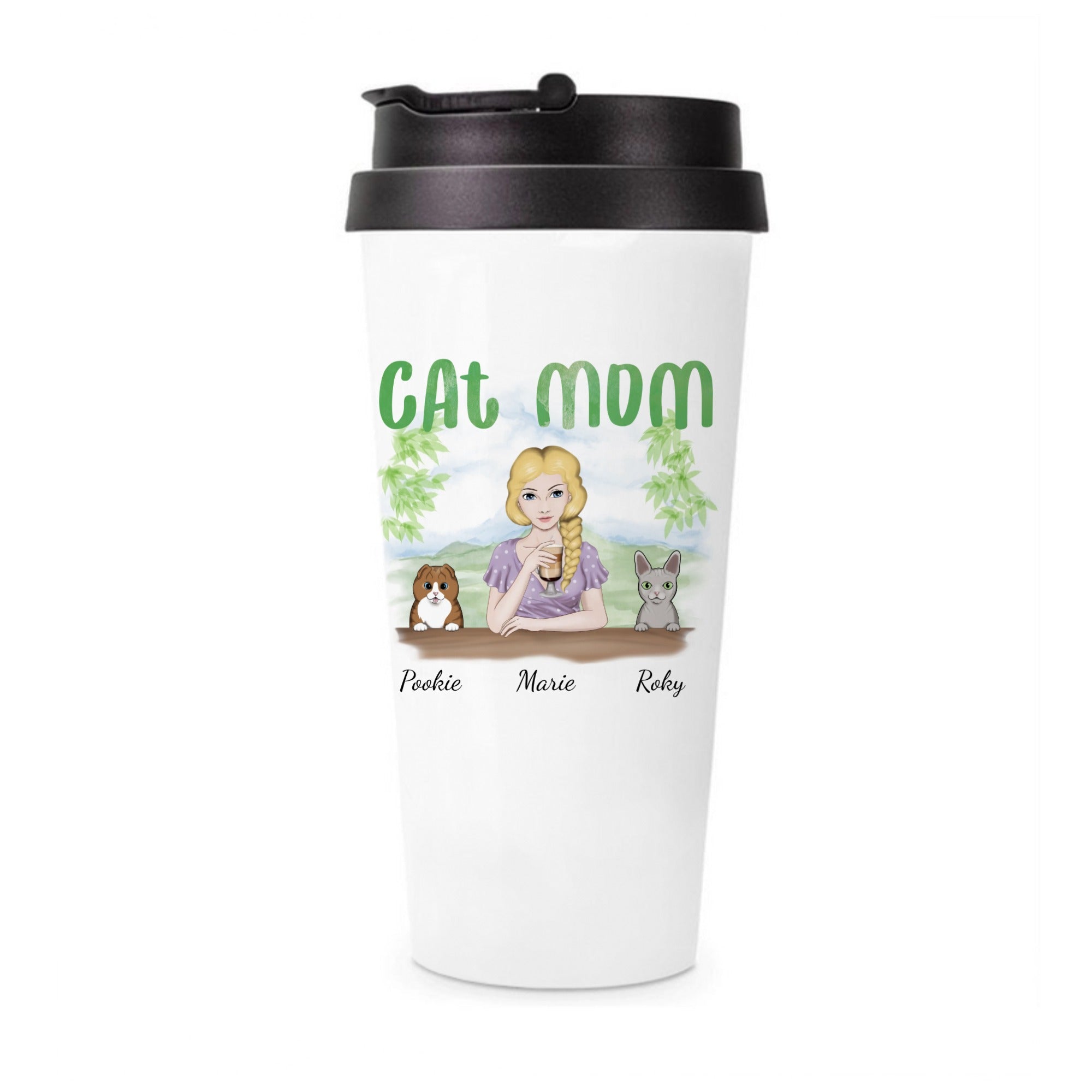 Customized Mug Cat Mom