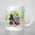 Customized Mug Couple and Dog