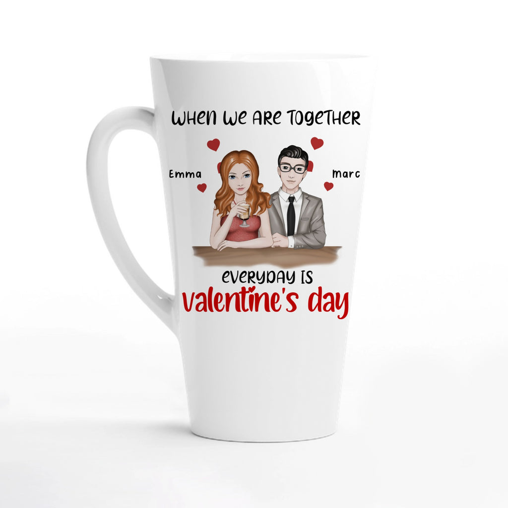 Customized Mug Every Day is Valentine's Day With You
