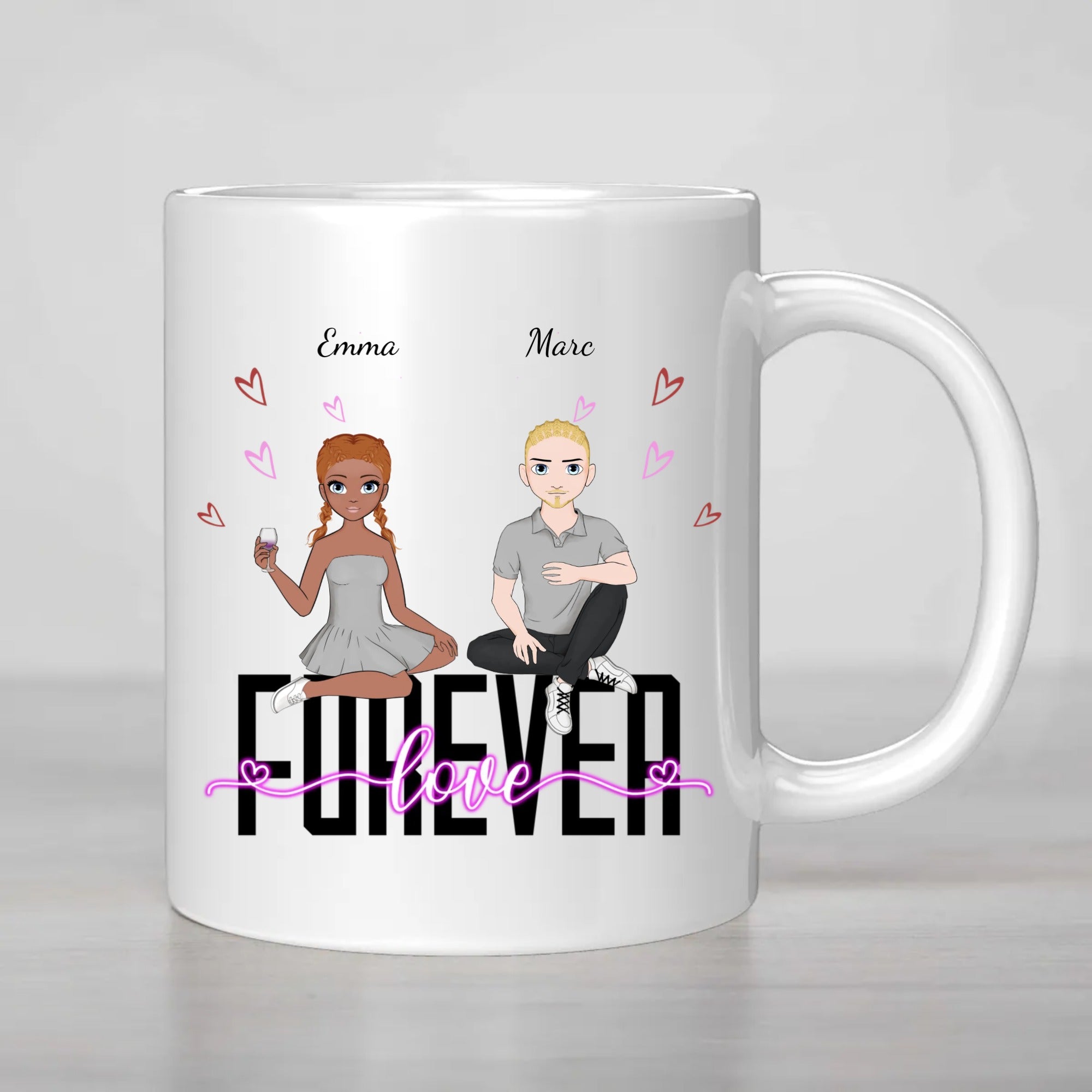 Customized Mug Forever Love
