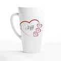 Customized Mug Mom and Children Hearts Design