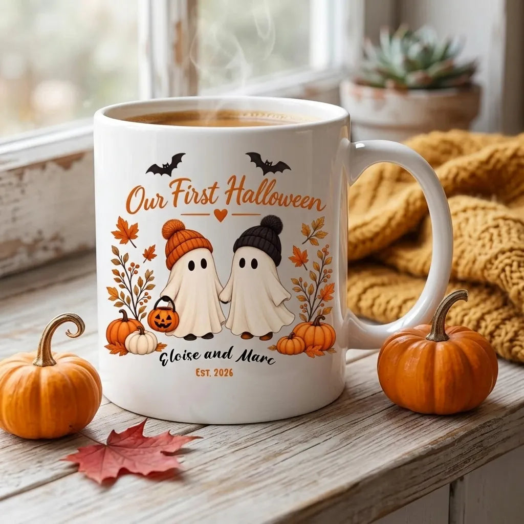 Customized Mug Our First Halloween