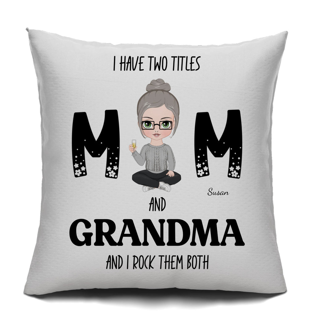 Customized Pillowcase Mom and Grandma Life