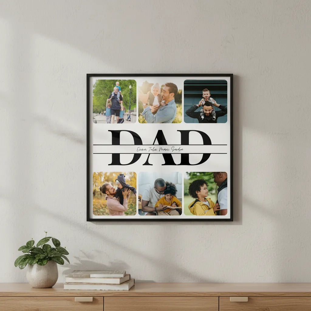 Customized Poster Best Dad
