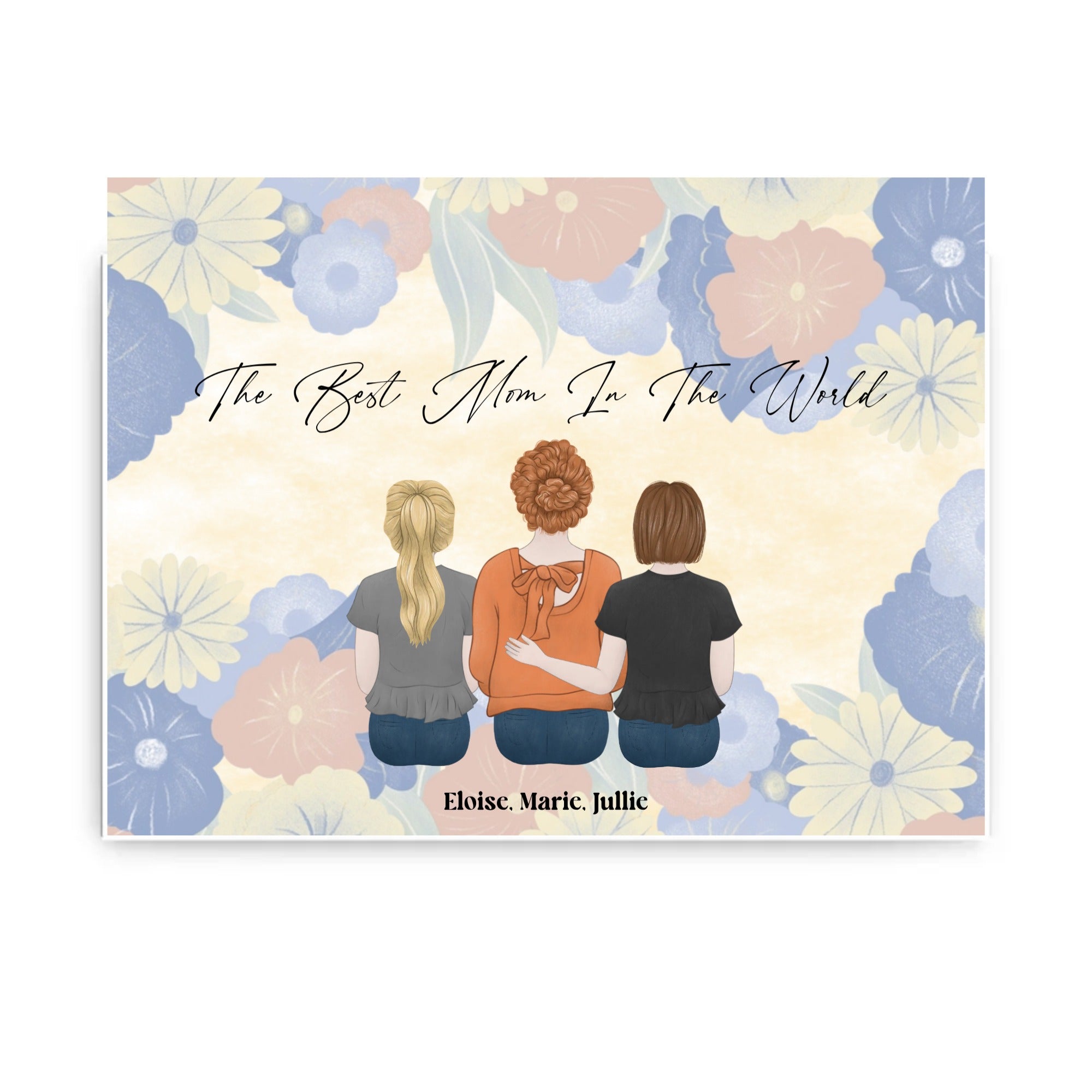 Customized Poster Mom and Daughter