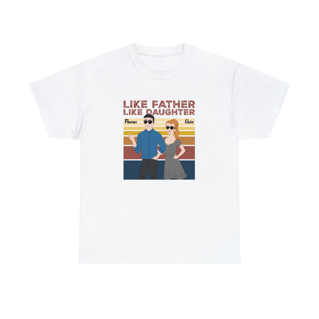 Customized Shirt Like Father Like Daughter