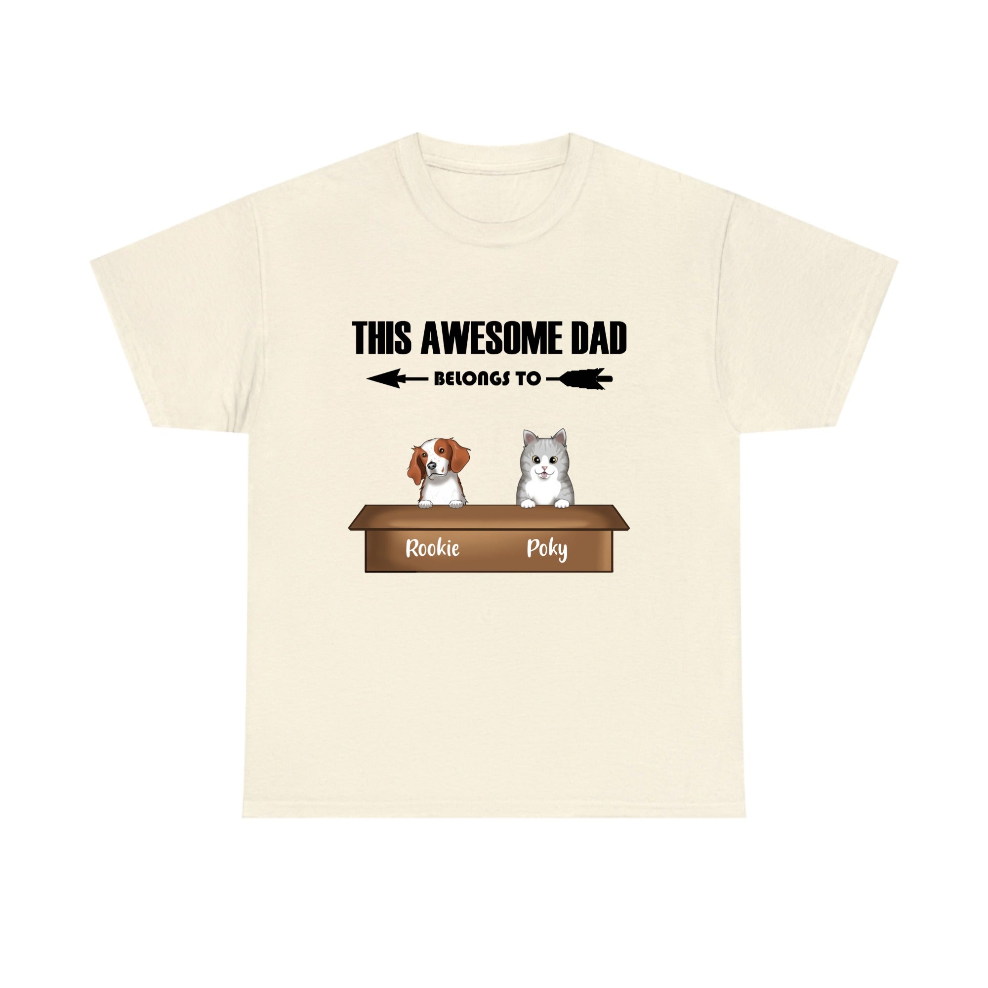 Customized Shirt This Awesome Pet Dad Belongs To