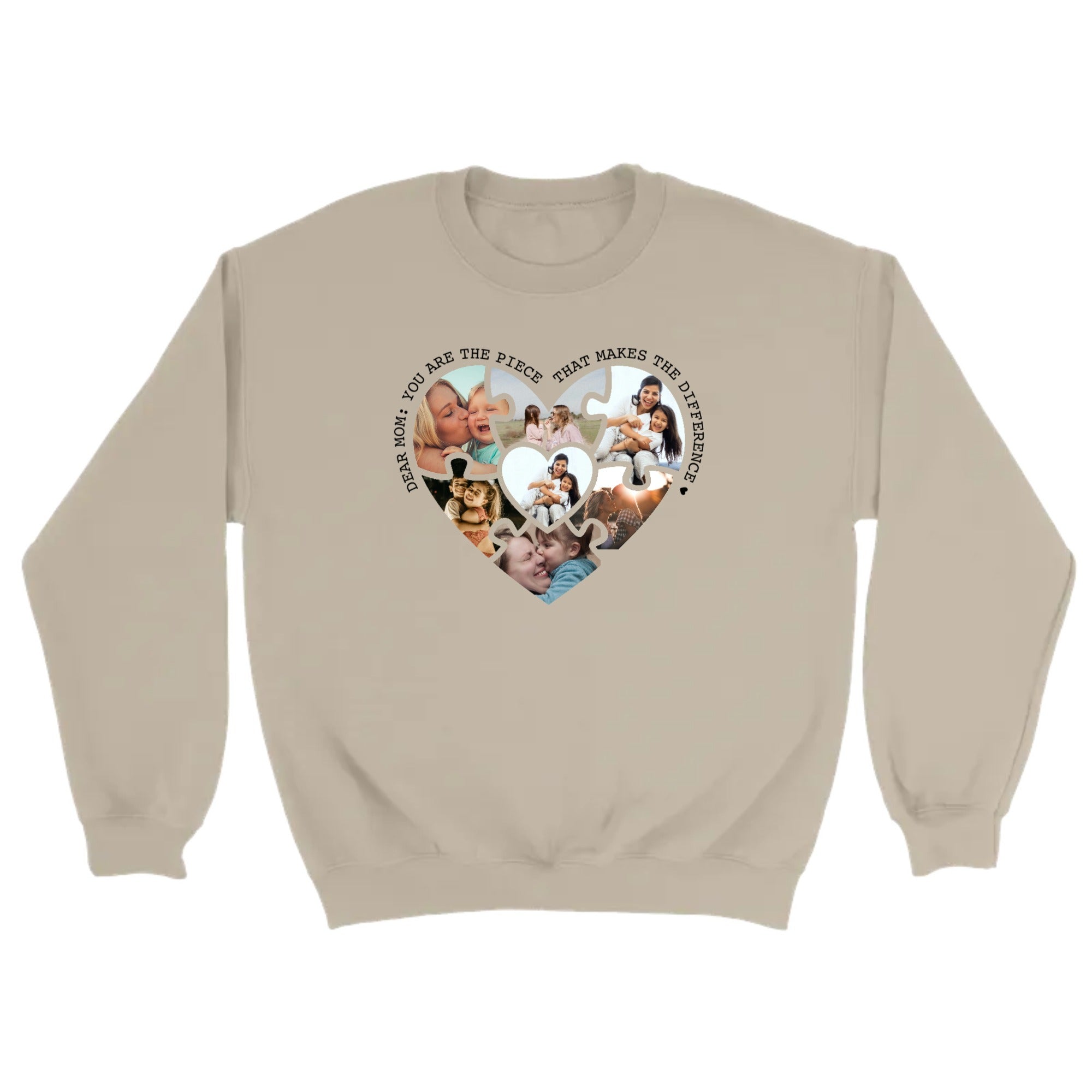 Customized Sweatshirt Best MOM With Pictures