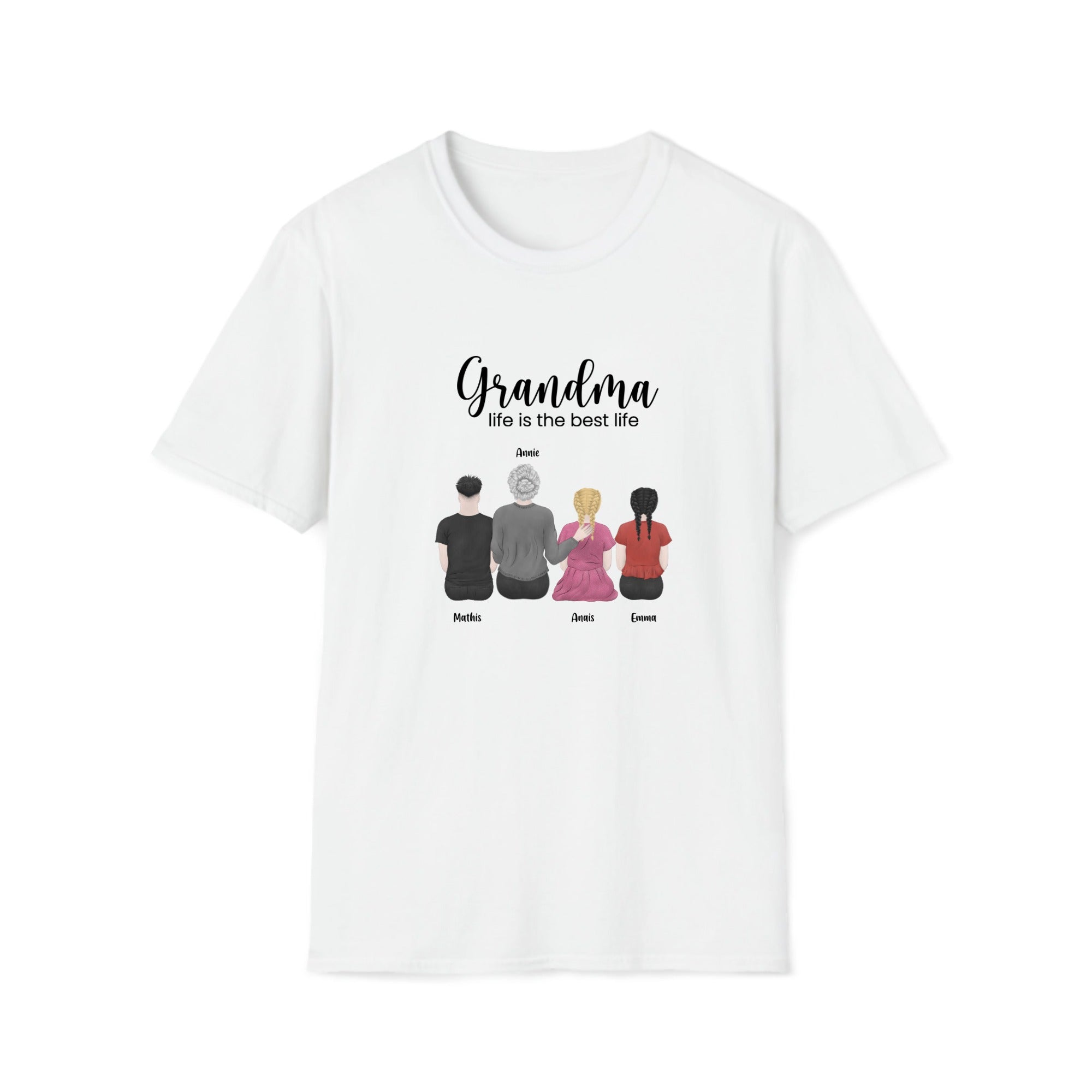 Customized T-Shirt Grandma Life Is The Best