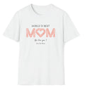 Customized T-Shirt World's Best Mom with word cloud