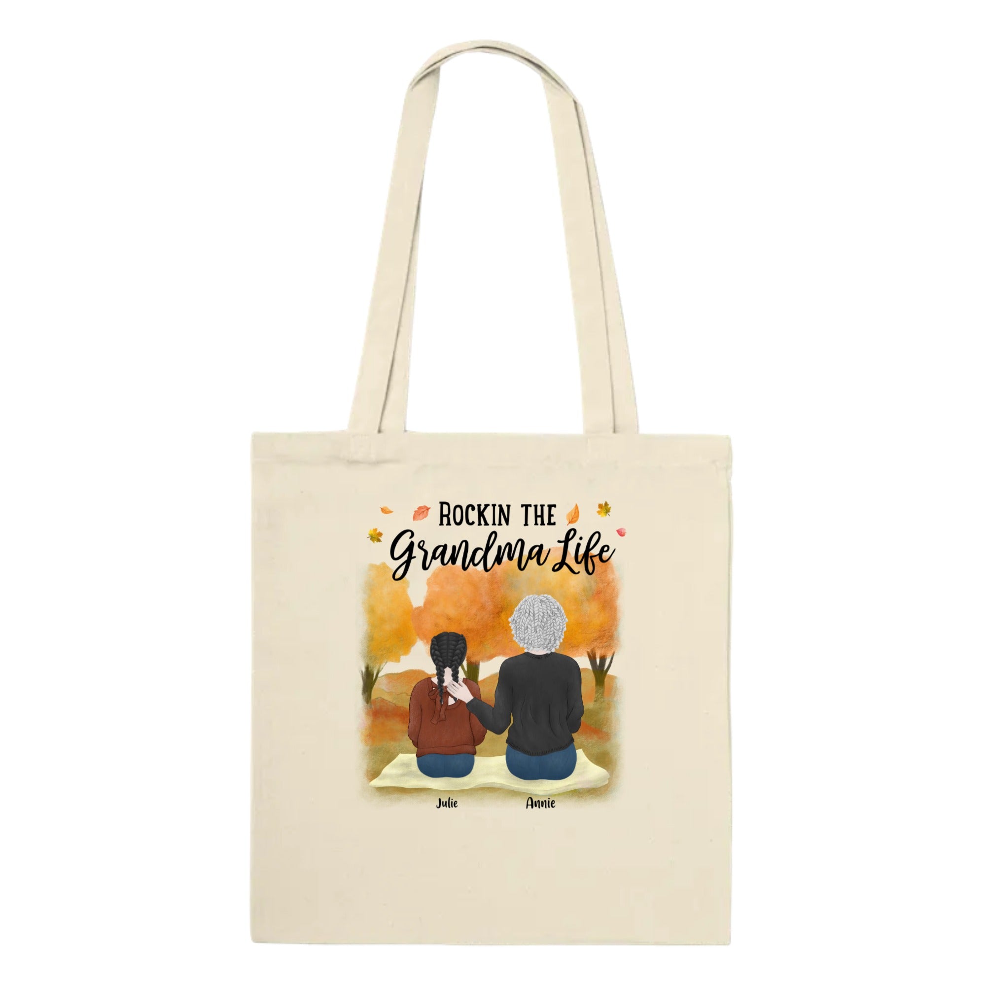 Customized Tote Bag Rockin The Grandma Life