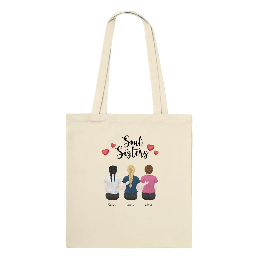 Customized Tote Bag Soul Sisters