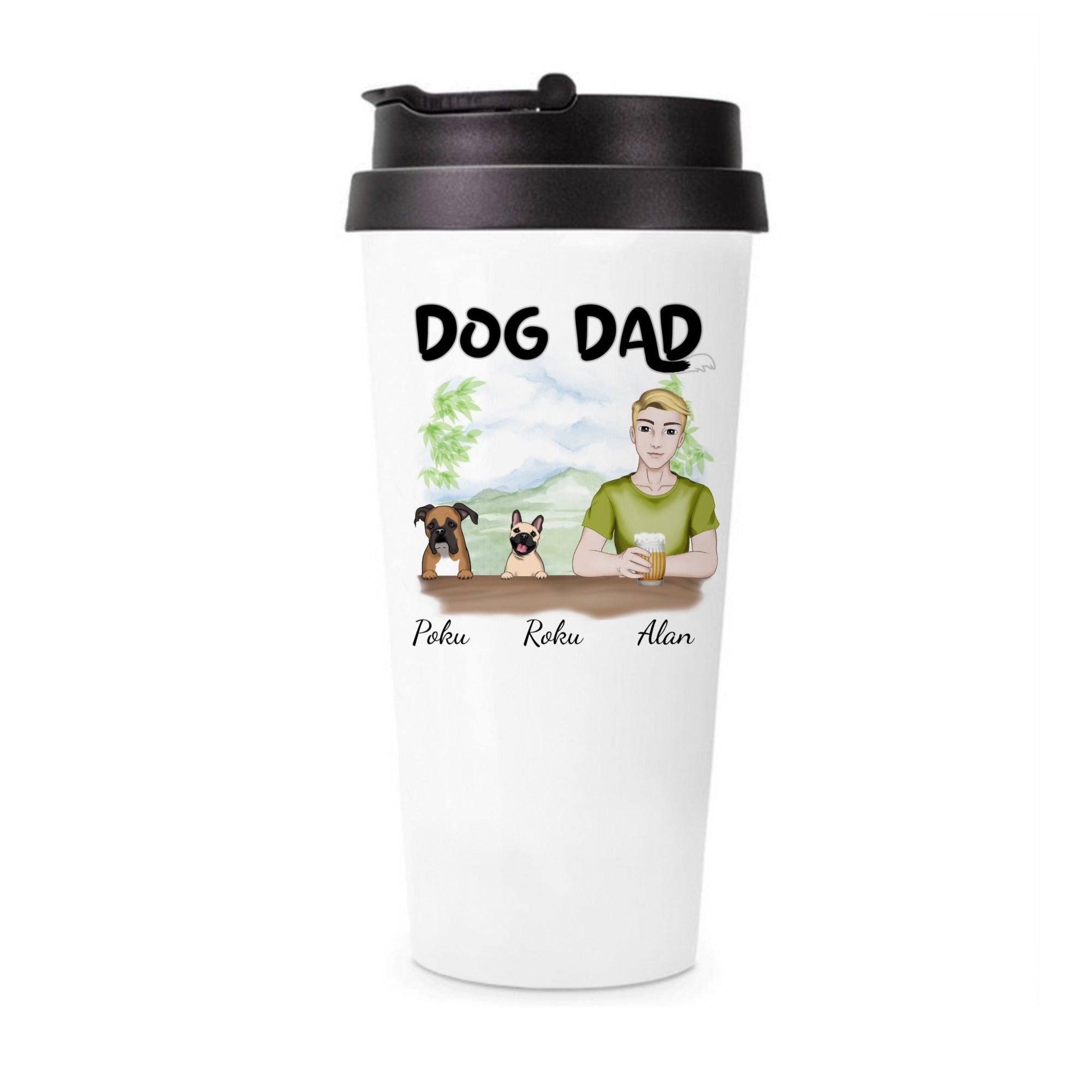 Customized Tumbler Dog Dad