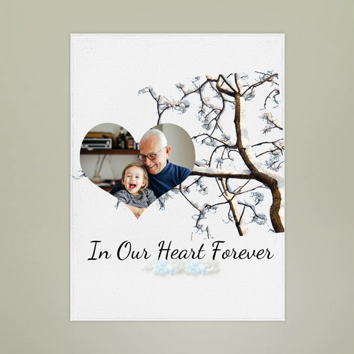 Personalized Blanket Memorial Custom Photo