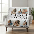 Personalized Blanket Mom We Love You