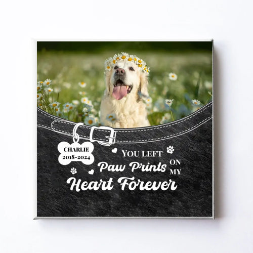 Personalized Canvas Print Pet Memorial