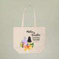 Personalized Canvas Tote Mother Daughter